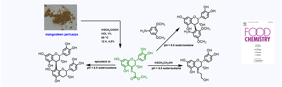 21. One-pot depolymerizative extraction of proanthocyanidins from mangosteen pericarps